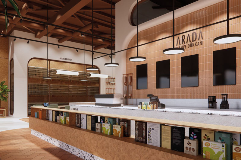arada kahve dükkanı genel merkez